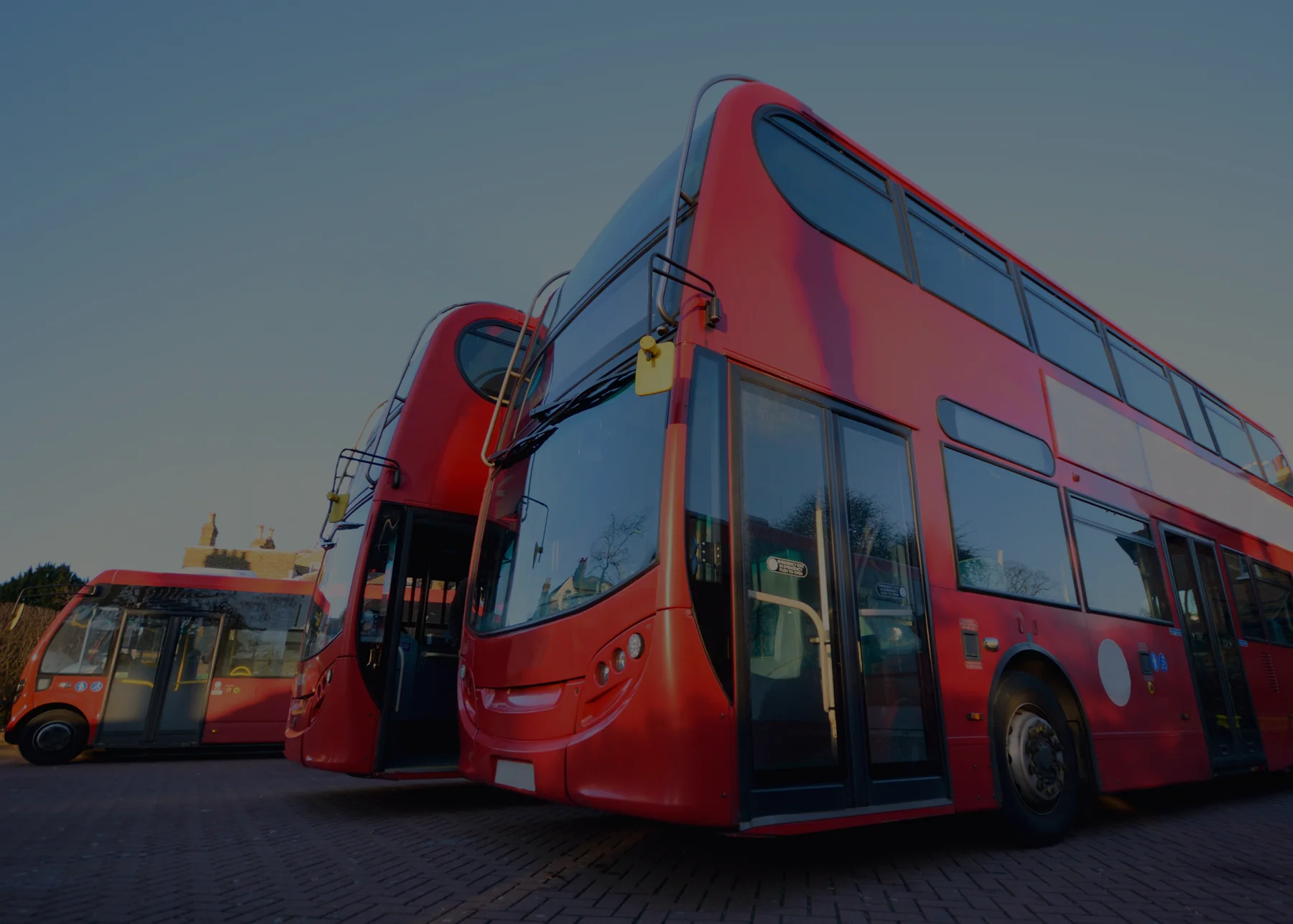 electric bus truck fleets banner